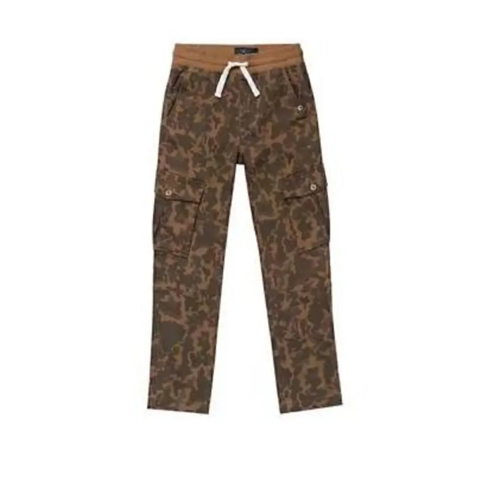 Lucky Brand Boys Cargo Pants Camouflage Size Large NWOT A9
